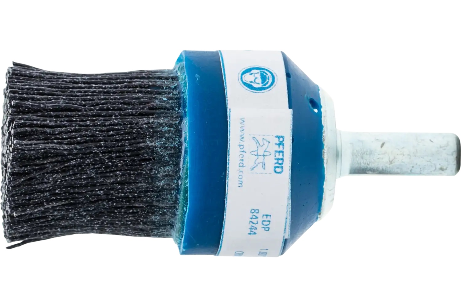 Picture of Pferd M-BRAD® Mounted Disc Brush 1" Dia. .022/120 Grit CO 1/4" Shank Bridled